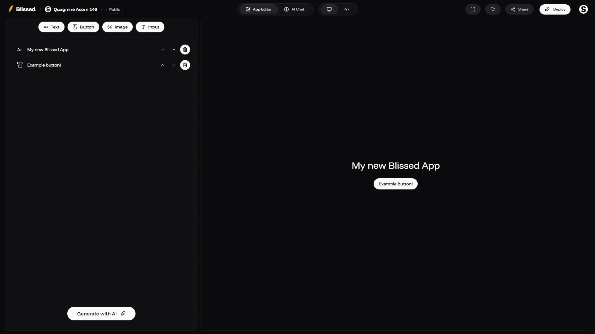 Dashboard preview